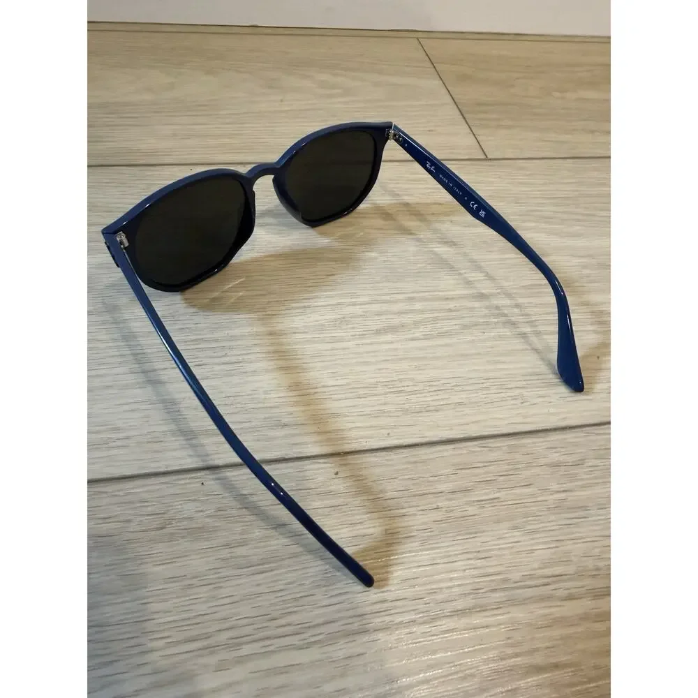 Ray-Ban RB4306-F Polarized Sunglasses Havana Blue Classic Unisex 51mm